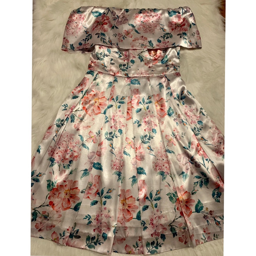Custom Made Off the Shoulder Dress